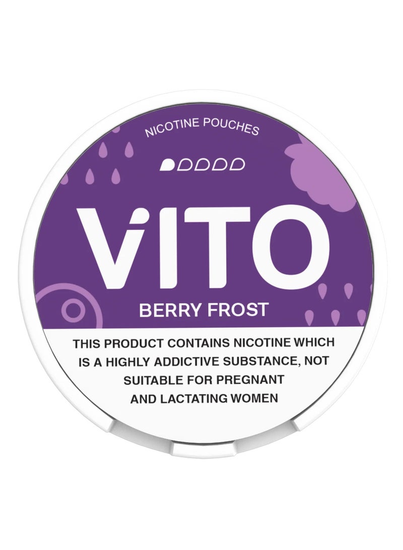 VITO berry frost 3mg nicotine pouches - Image 1